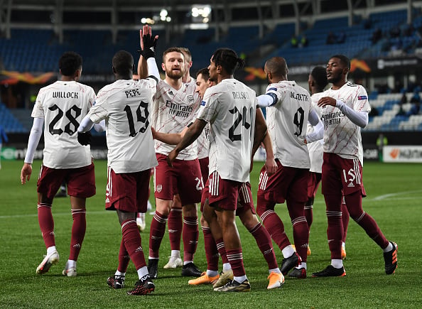 Photo by David Price/Arsenal FC via Getty Images