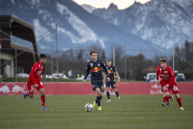 Photo by Andreas Schaad - FC Red Bull Salzburg/FC Red Bull Salzburg via Getty Images