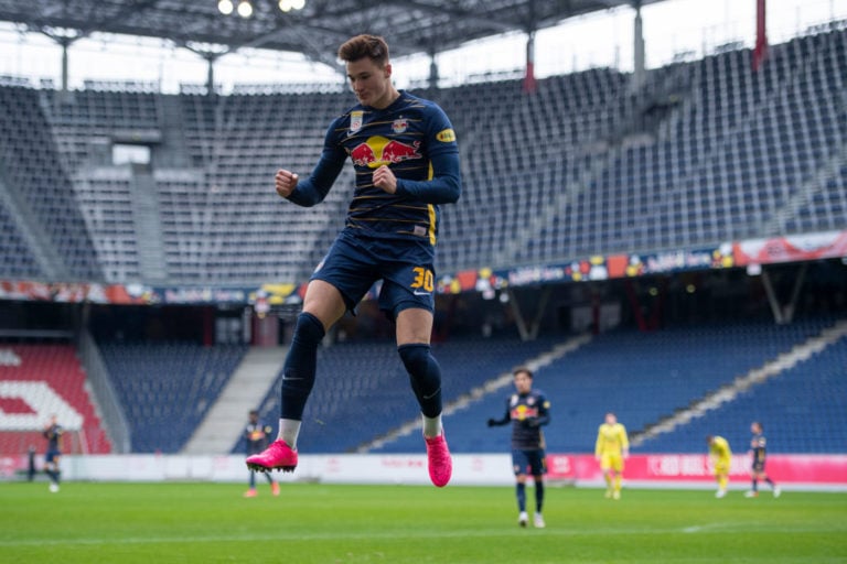 Photo by Andreas Schaad - FC Red Bull Salzburg/FC Red Bull Salzburg via Getty Images