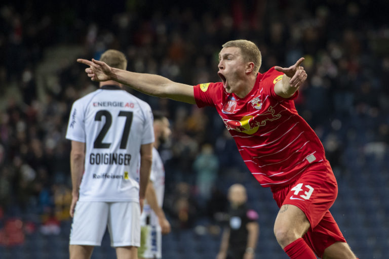 Photo by Andreas Schaad - FC Red Bull Salzburg/FC Red Bull Salzburg via Getty Images