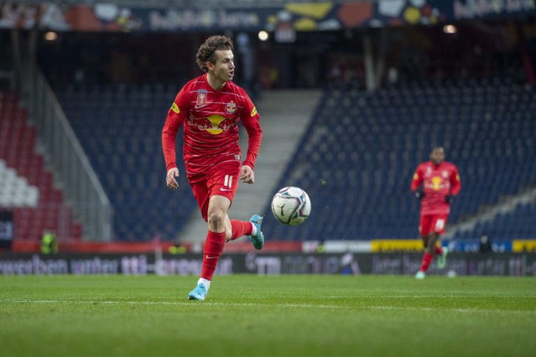 Photo by Andreas Schaad - FC Red Bull Salzburg/FC Red Bull Salzburg via Getty Images