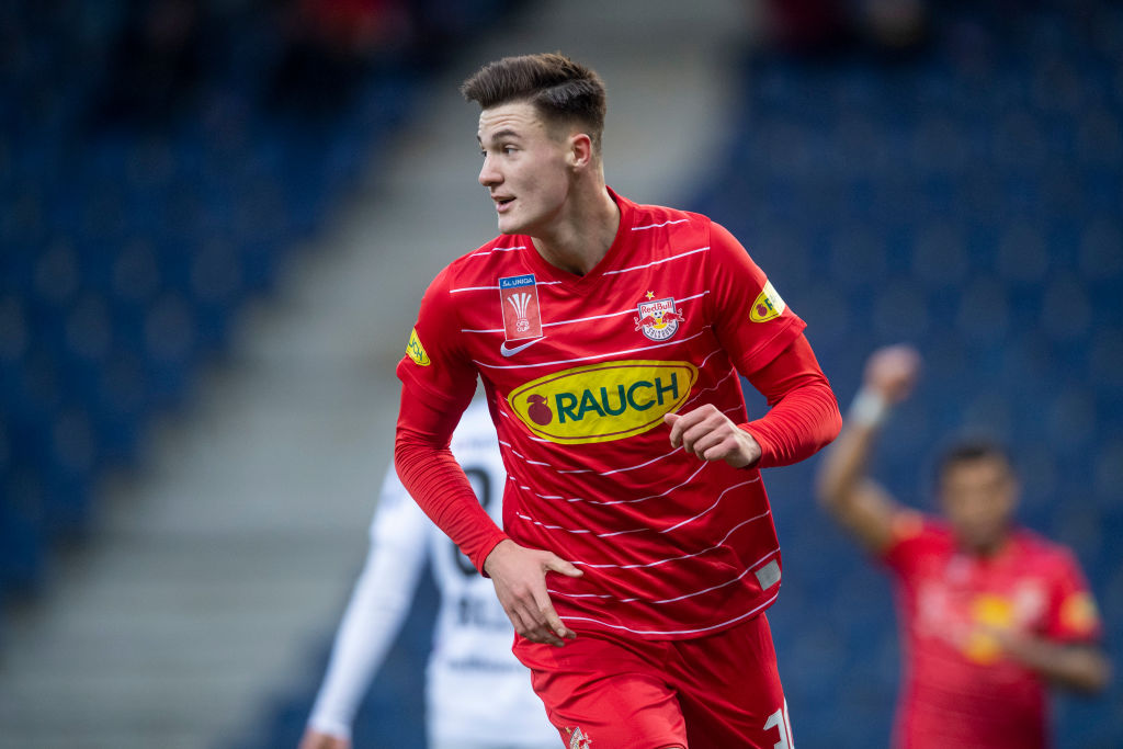 Photo by Andreas Schaad - FC Red Bull Salzburg/FC Red Bull Salzburg via Getty Images