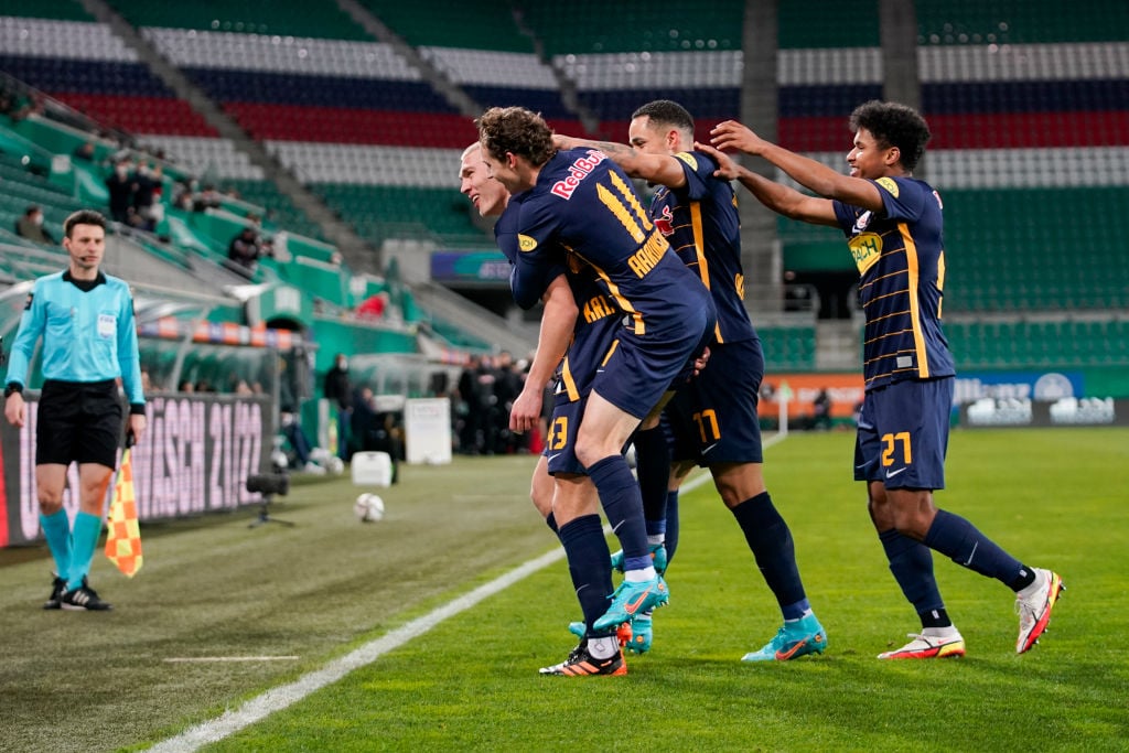 Photo by Christian Hofer - FC Red Bull Salzburg/FC Red Bull Salzburg via Getty Images