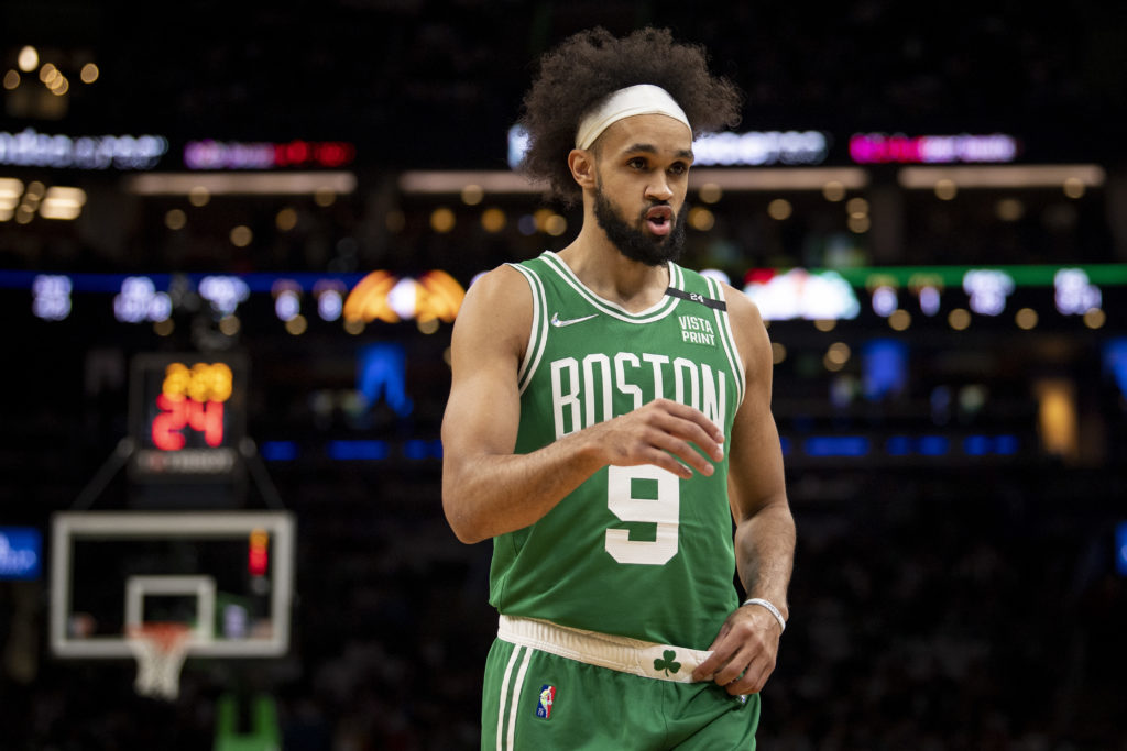 derrick white wife hannah wife son hendrix