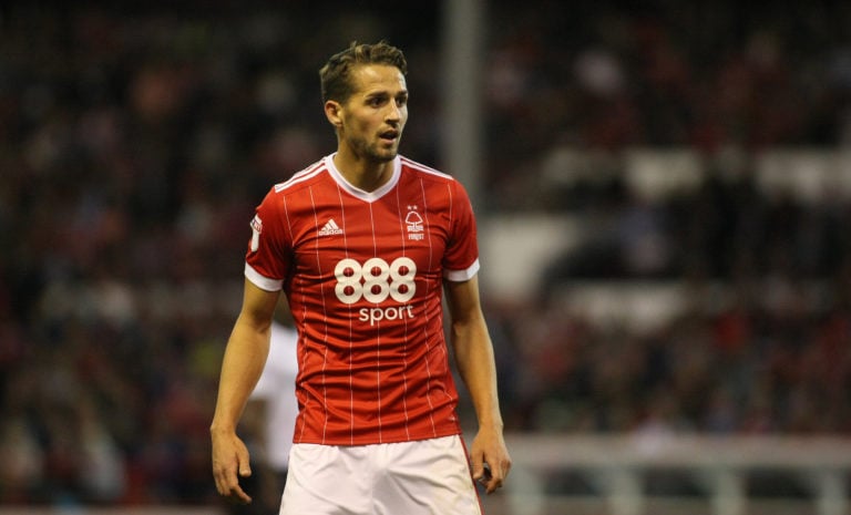 Chris Cohen in action during the second half of the EFL fixture between Nottingham Forest and Millwall at The City Ground, Nottingham - 4th August ...