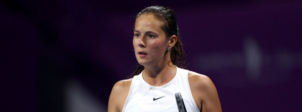 Daria Kasatkina at Qatar Total Open 2020 - Day One
