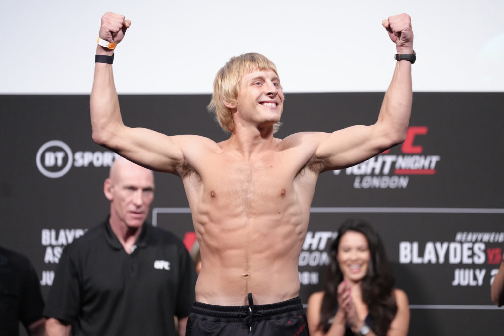 UFC Fight Night: Blaydes v Aspinall Ceremonial Weigh-in