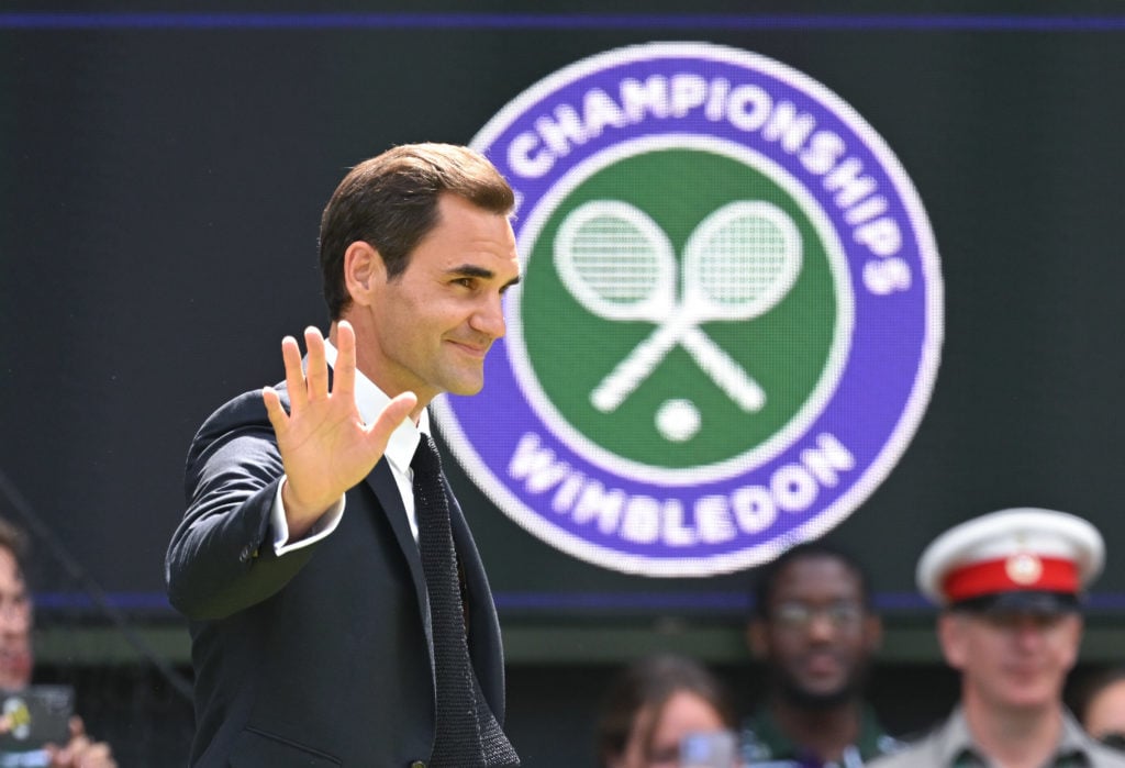 Celebrity Sightings At Wimbledon 2022 - Day 7