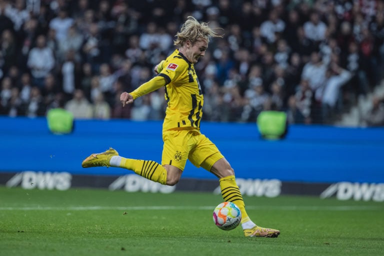 Photo by Simon Hofmann/Bundesliga/Bundesliga Collection via Getty Images