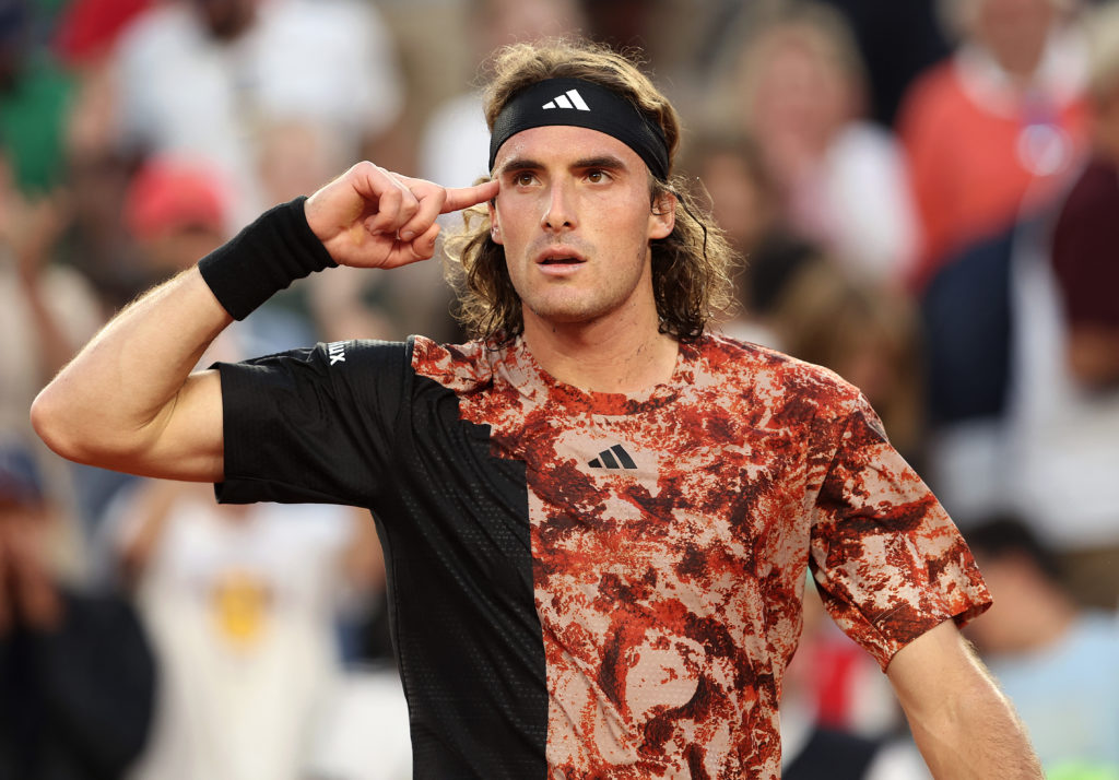 Stefanos Tsitsipas at 2023 French Open - Day Eight