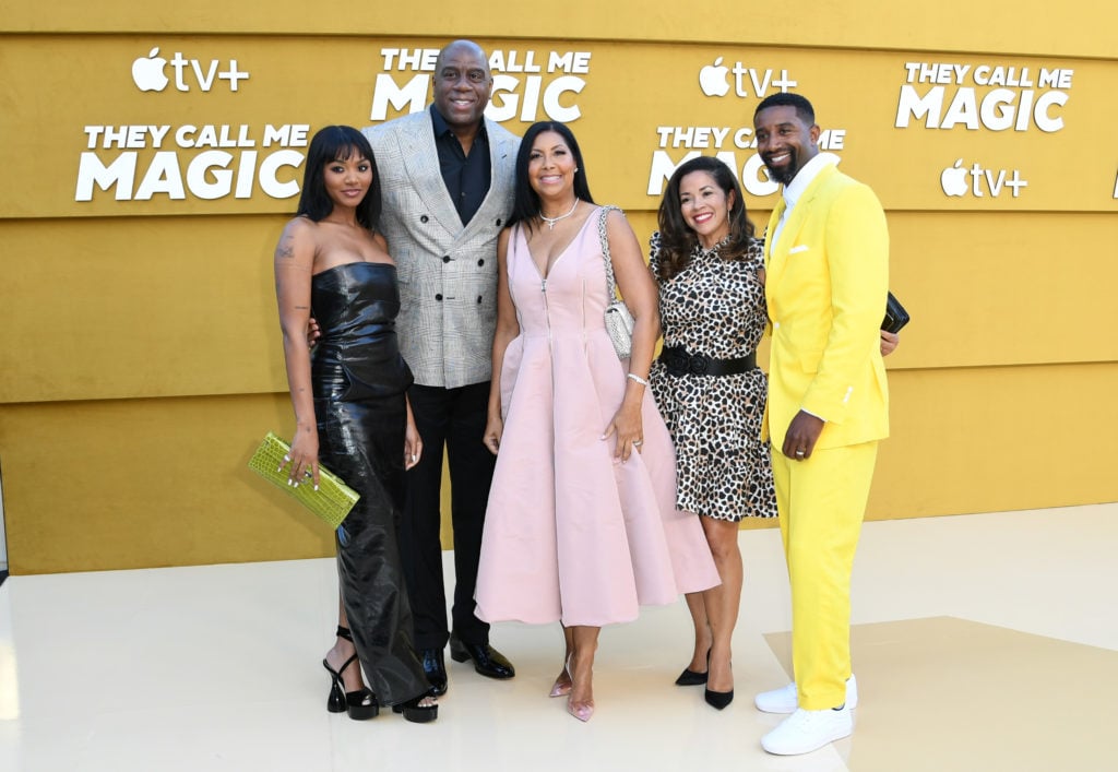 Los Angeles Premiere Of Apple's "They Call Me Magic" - Arrivals