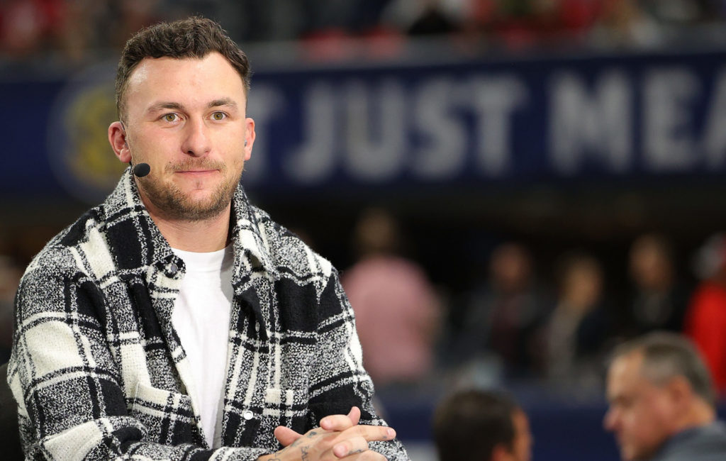 Johnny Manziel at SEC Championship - LSU v Georgia