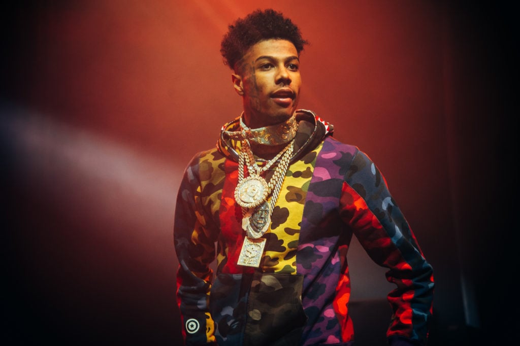 Blueface Perform At O2 Academy Brixton, London - blueface instagram mom karlissa booty pic