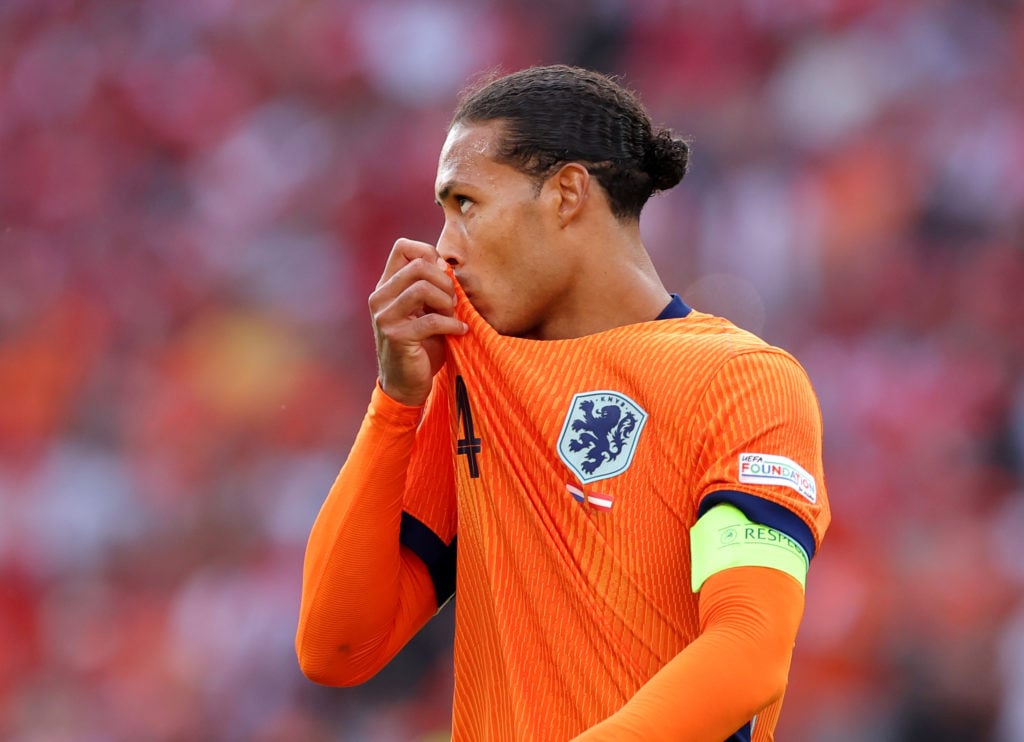 Virgil van Dijk for the Netherlands