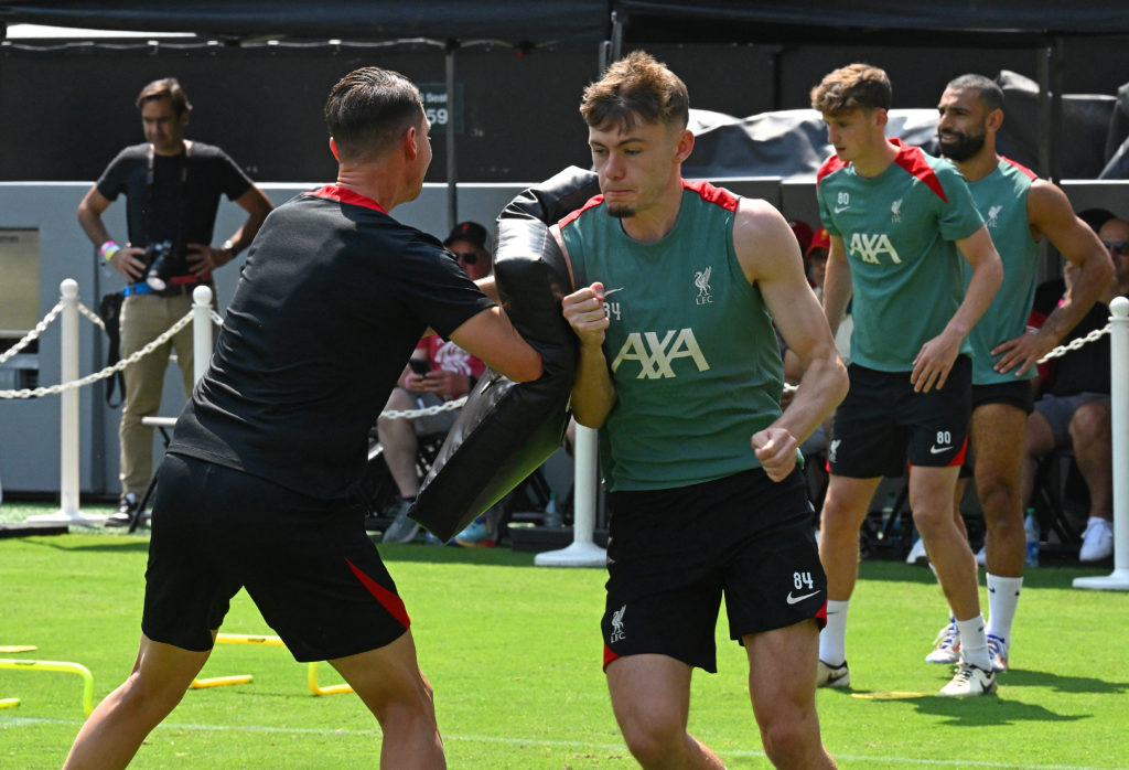 Liverpool Pre-Season Training Session