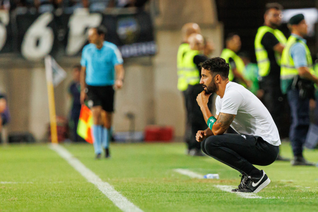 Ruben Amorim (Sporting CP) seen during Liga Portugal game