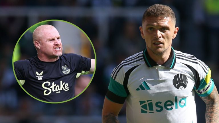 Newcastle United's Kieran Trippier is playing during the Sela Cup match between Newcastle United and Stade Brestois at St. James's Park. Inset, Sea...