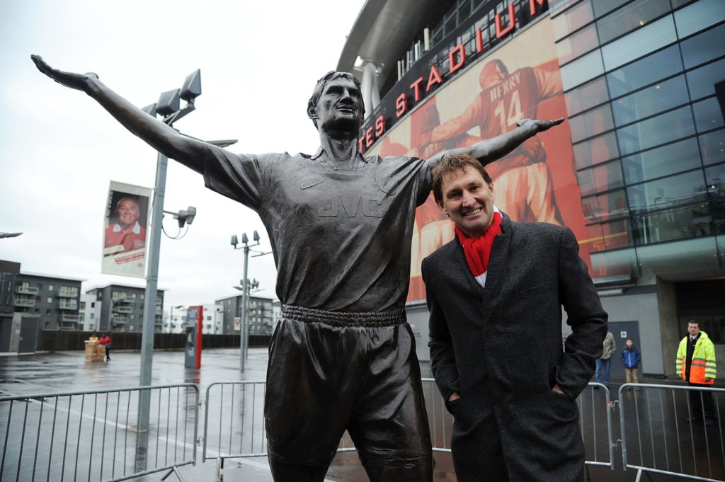 Tony Adams at the Emirates