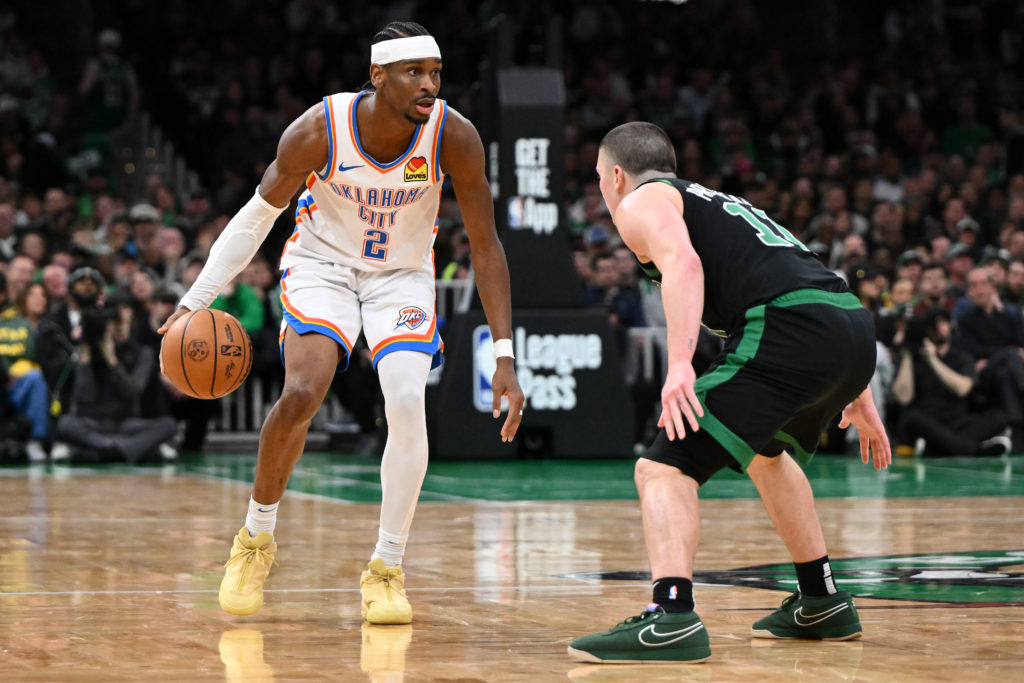 Oklahoma City Thunder v Boston Celtics