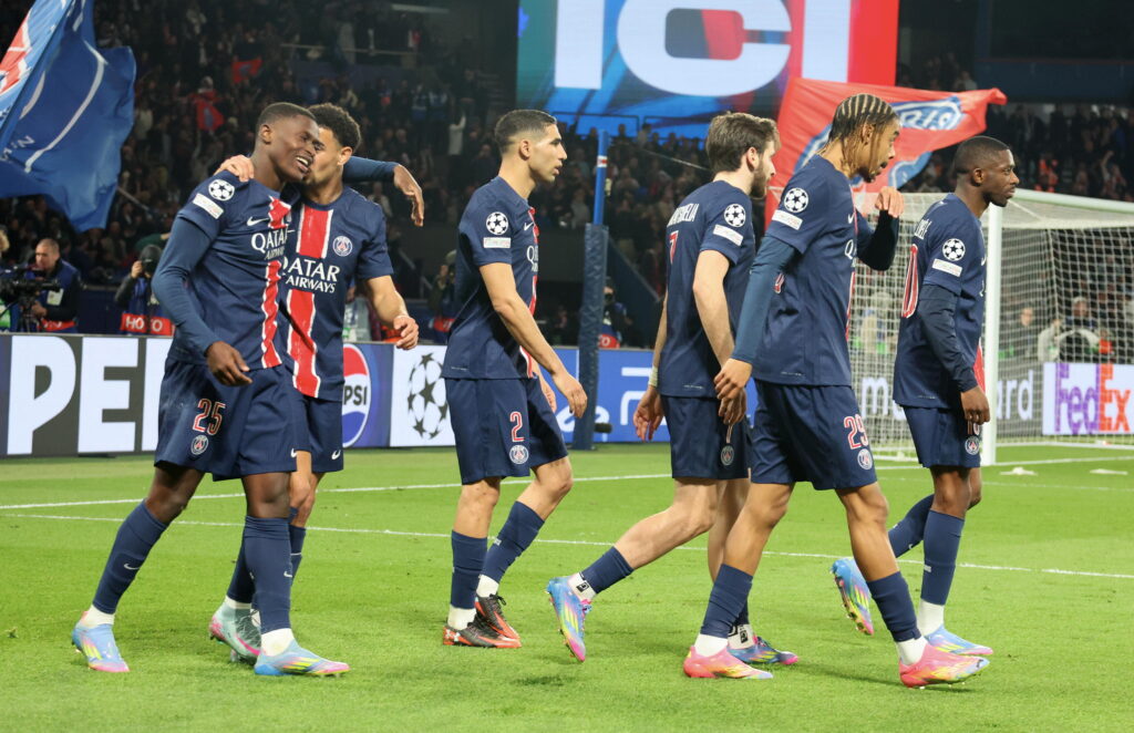Paris Saint-Germain v 	Aston Villa FC - UEFA Champions League 2024/25 Quarter Final First Leg