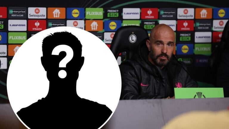 Enzo Maresca speaks at Chelsea press conference