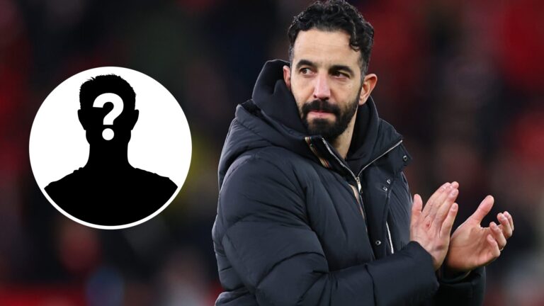 Ruben Amorim claps Manchester United fans at Old Trafford