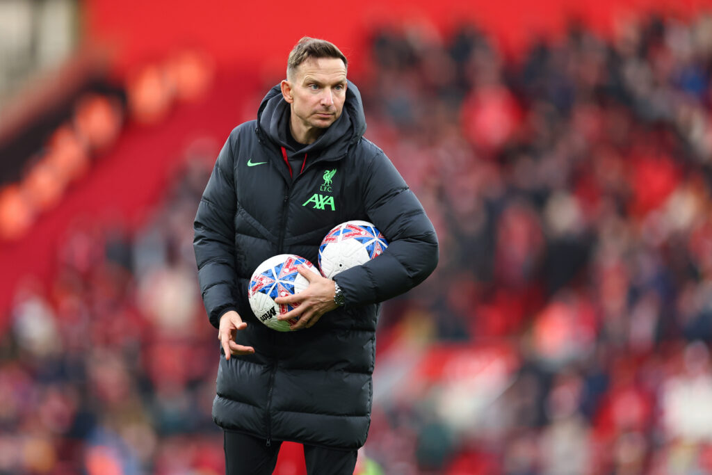 Pep Lijnders at Liverpool