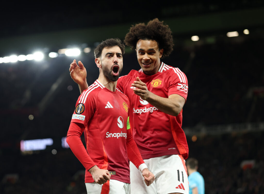 Manchester United v Real Sociedad de Futbol - UEFA Europa League 2024/25 Round of 16 Second Leg