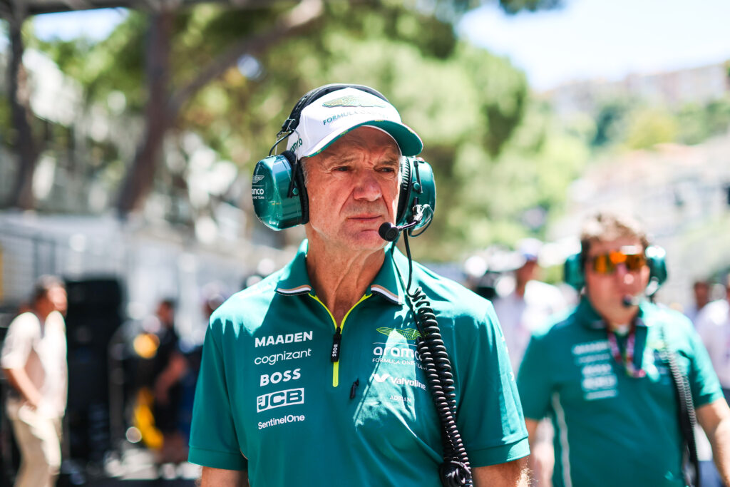 Adrian Newey of Aston Martin at the 2025 Monaco Grand Prix