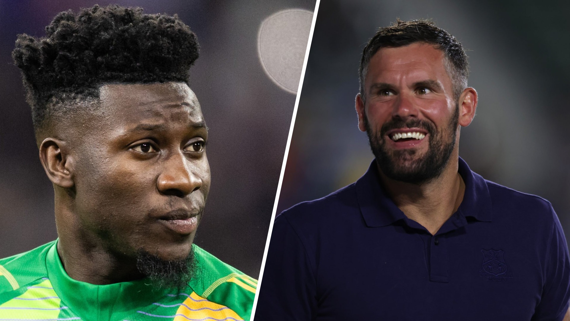 Ben Foster and Andre Onana