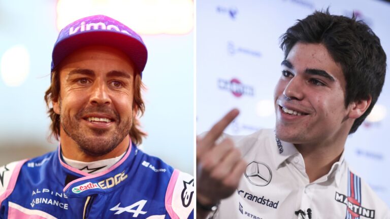 Credit: The newly announced Williams Martini Racing driver for the 2017 season Lance Stroll attends a media conference at their base in Wantage (RE...