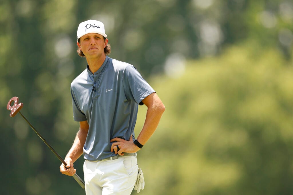 Grant Horvat in action at the BMW Charity Pro-Am presented by TD SYNNEX 2025