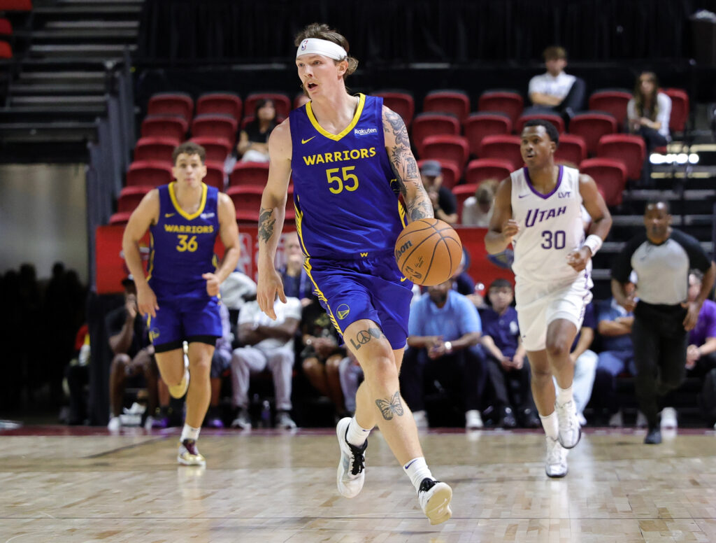 2025 NBA Summer League - Golden State Warriors v Utah Jazz