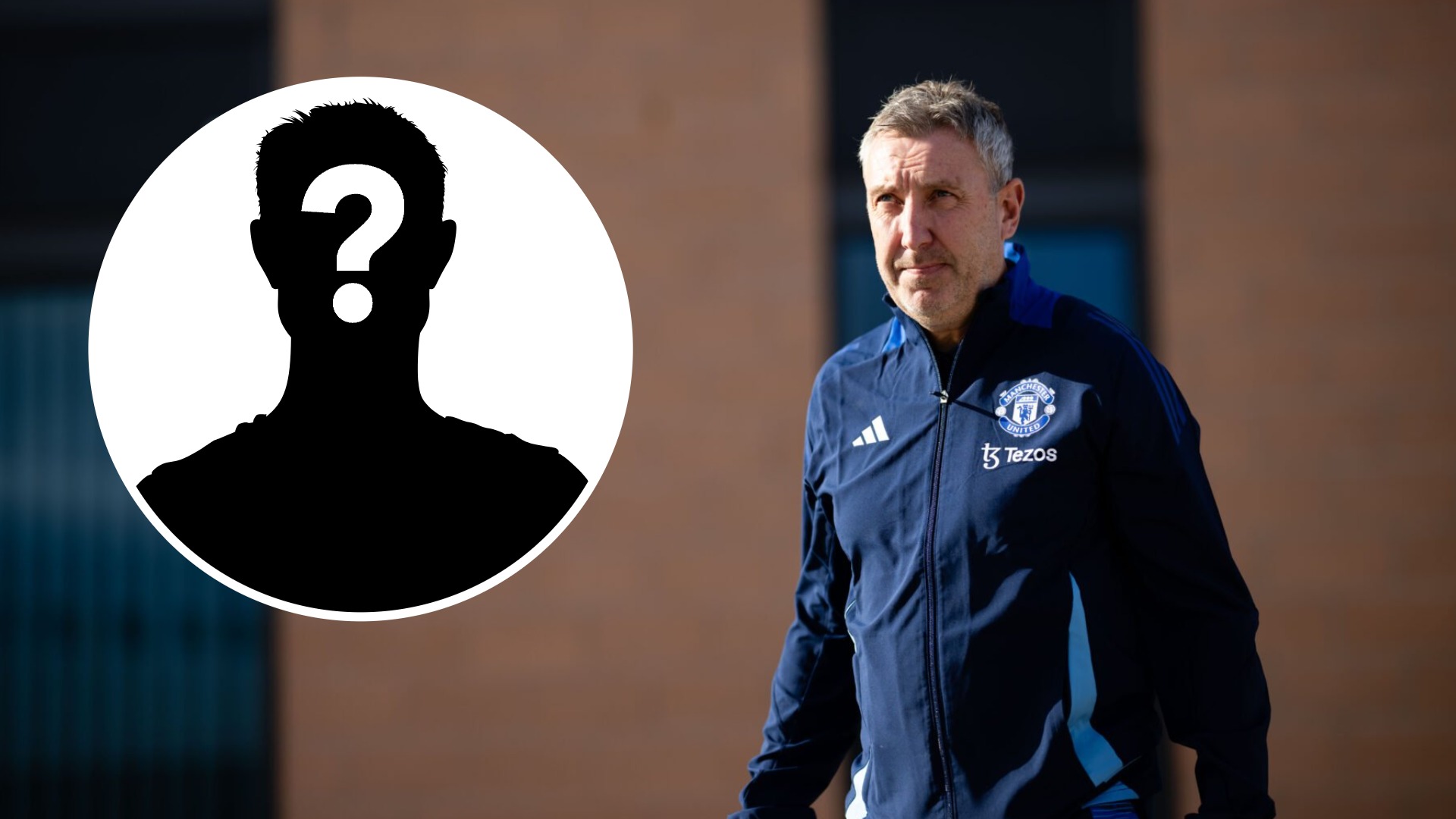 Technical Director Jason Wilcox of Manchester United checks in ahead of their flight to Istanbul at Manchester Airport on October 23, 2024 in Manch...