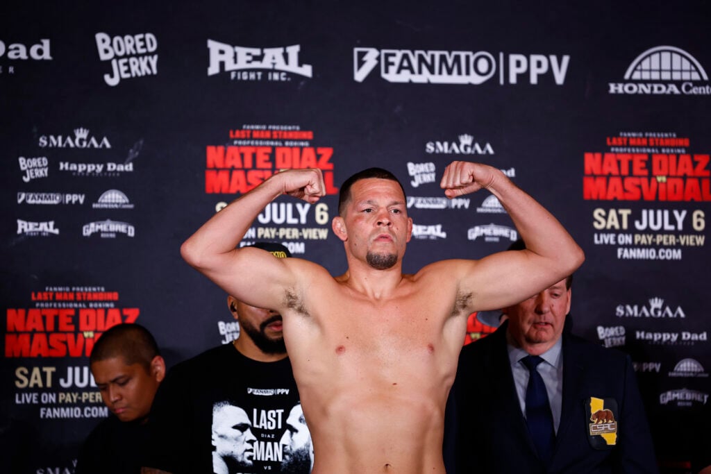 Nate Diaz v Jorge Masvidal - Weigh-in