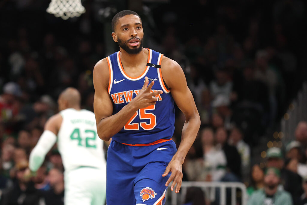 New York Knicks v Boston Celtics - Game One