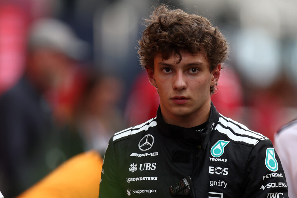 Andrea Kimi Antonelli of Mercedes-AMG F1 Team in the