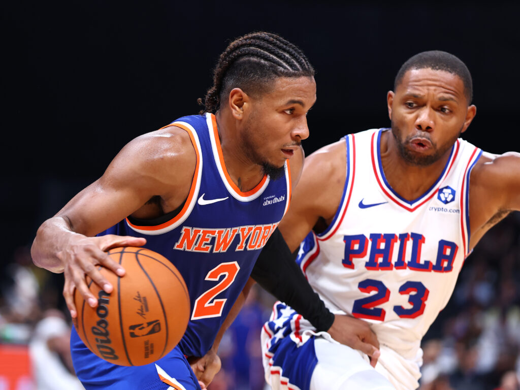 Philadelphia 76ers v New York Knicks