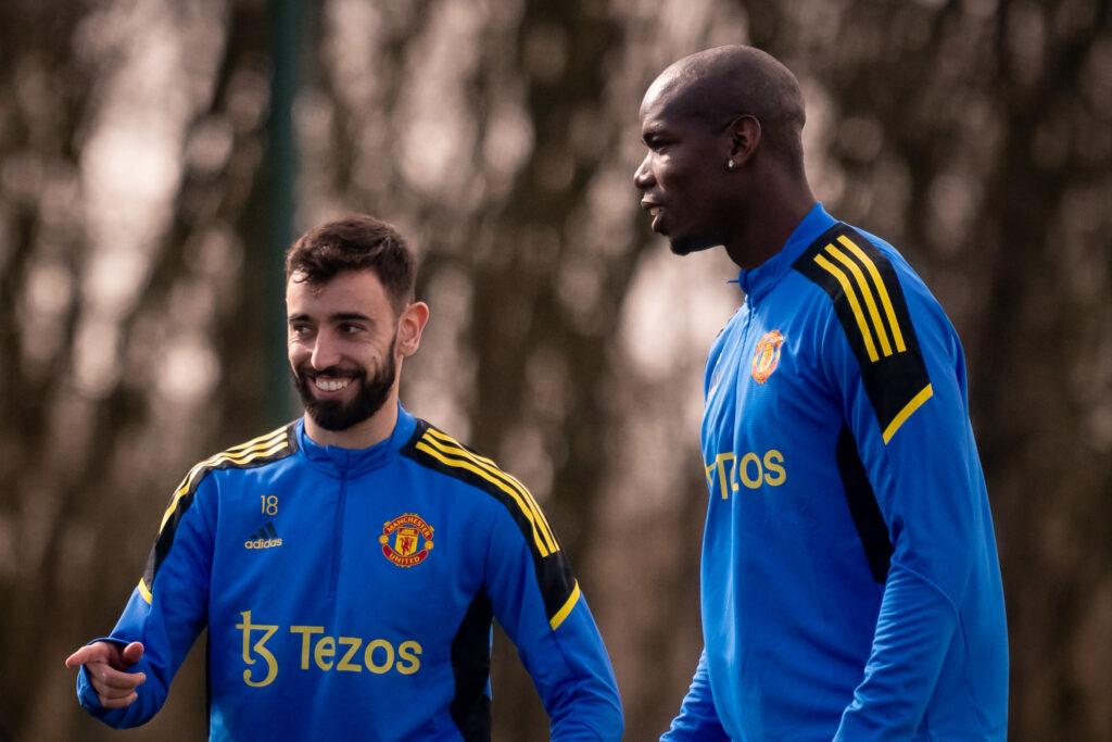 Manchester United Training Session And Press Conference