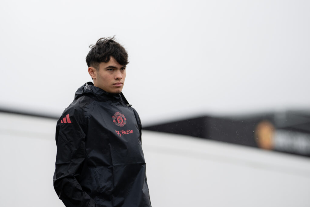 Manchester United Training Session And Press Conference - UEFA Europa League 2024/25 Quarter Final Second Leg
