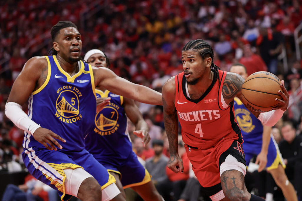 Golden State Warriors v Houston Rockets - Game Five
