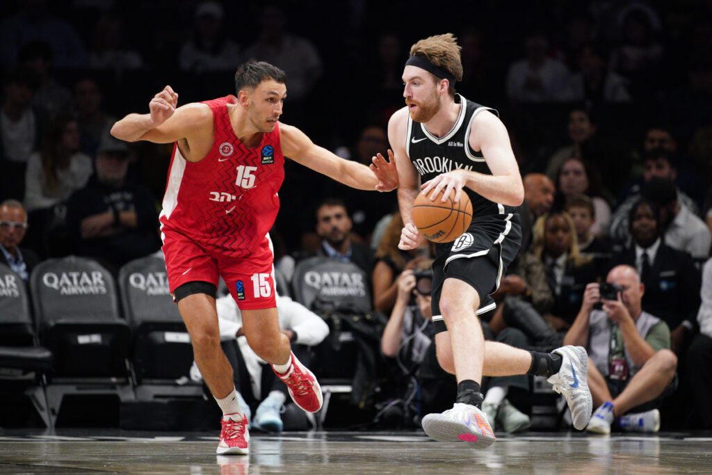 Hapoel Jerusalem B.C. v Brooklyn Nets