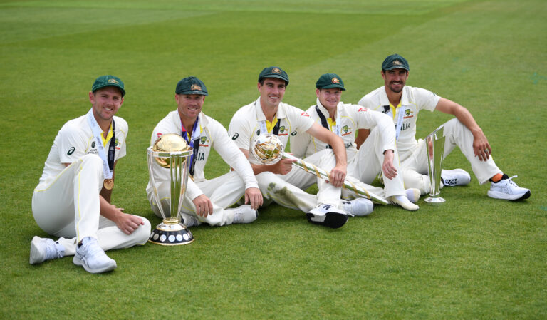 Photo by Gareth Copley-ICC/ICC via Getty Images