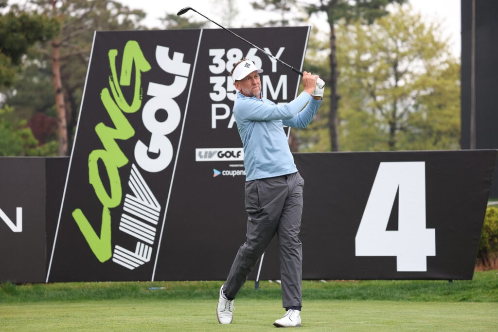 Ian Poulter plays at LIV Golf Korea 2025