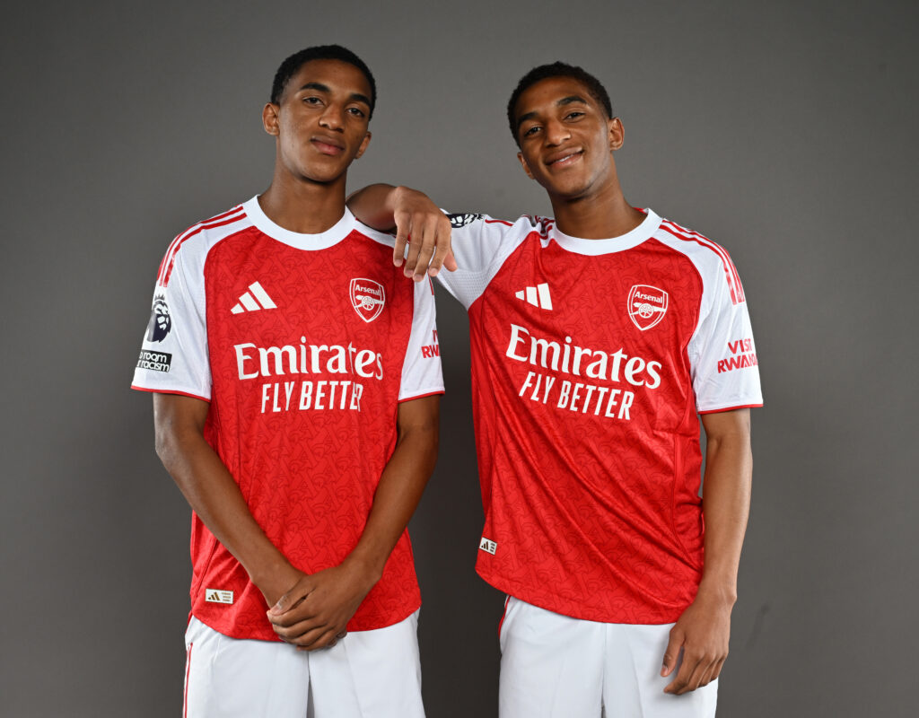 Arsenal Unveil New Signings Edwin and Holder Quintero
