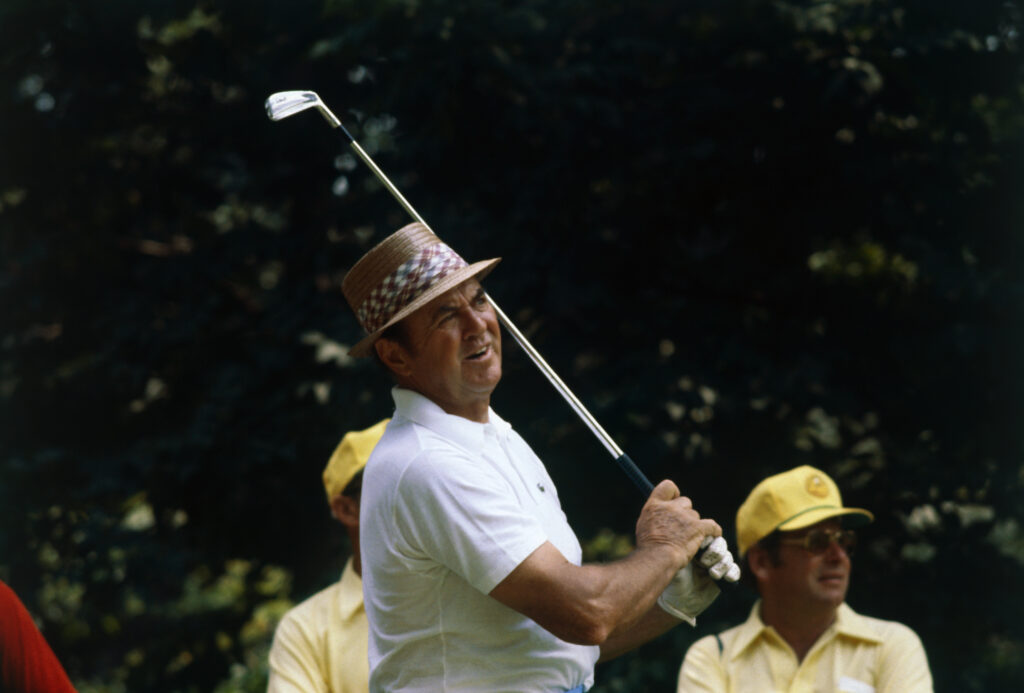 Sam Snead Putting at PGA