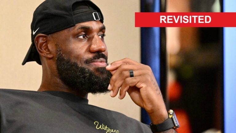 Image of LeBron James attending a fan meeting in Chengdu, China, in 2025