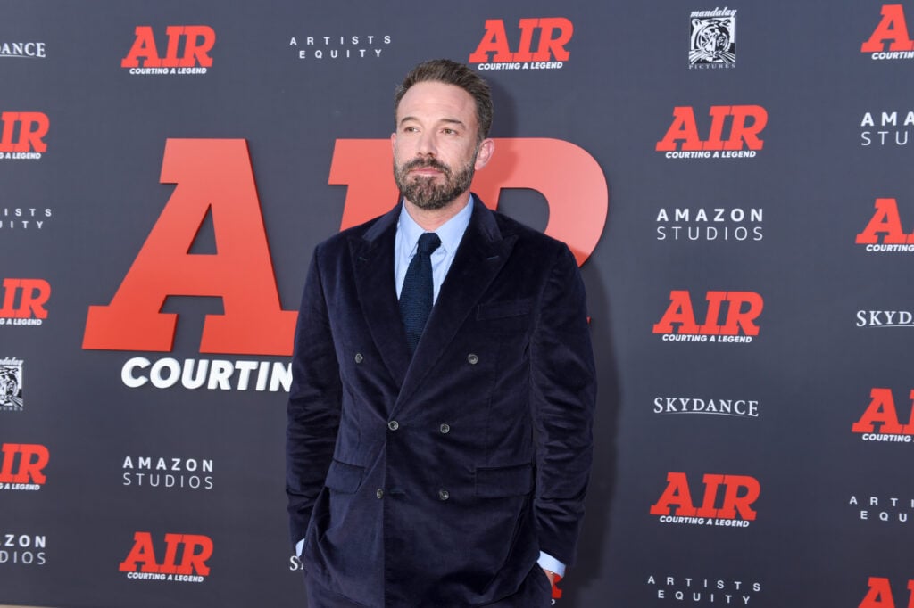 Ben Affleck at the World Premiere of "AIR" held at the Regency Village Theatre.
