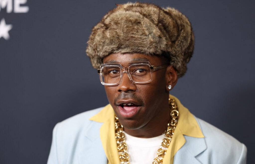 Tyler, The Creator attends the NY premiere of "Marty Supreme" in New York.