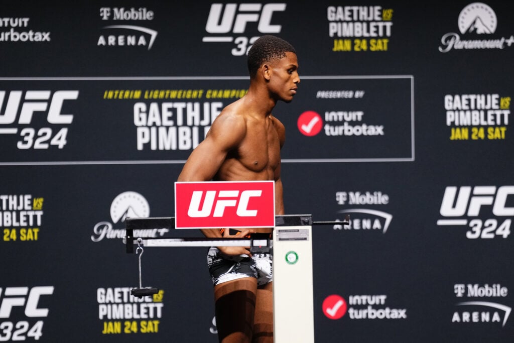 UFC 324: Gaethje v Pimblett - Official Weigh-in